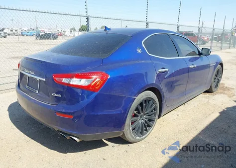 2017 Maserati Ghibli S Q4 z USA, uszkodzony, nr VIN ZAM57RTL0H1231848
